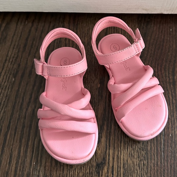 Cat & Jack Pink Sandals - Picture 1 of 3